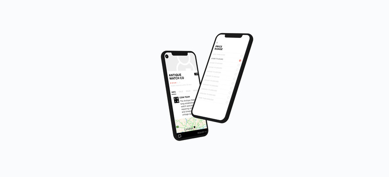 Coin app screenshots